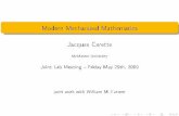 Modern Mechanized Mathematics - McMaster University carette/publications/JLM_May29_09.pdfآ  Modern Mechanized