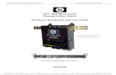 RFL 3000 6K16-Series Managed Fiber Switch Hardware …April-06).pdf · 2017-05-23 · RFL 3000 6K16-Series Managed Fiber Switch Installation & User Guide (4/06) RFL 3000 6K16-Series