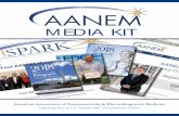 MEDIA KIT - AANEM · issue features a research update related to neuromuscular or electrodiagnostic medicine. Primary Audience Every issue is sent to AANEM members with a valid email