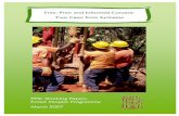 Free, Prior and Informed Consent: Two Cases from Suriname · Free, Prior and Informed Consent: Two Cases from Suriname Forest Peoples Programme and Association of Saramaka Authorities