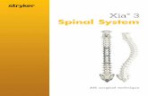 Spinal Systemaz621074.vo.msecnd.net/syk-mobile-content-cdn/global... · 2019-01-18 · ˜˚˛˝˙˝ˆˇ˚˘˛ ˝ˆ AIS surgical technique 6 Xia 3 hooks Hook vocabulary Supralaminar