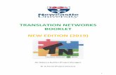 TRANSLATION NETWORKS BOOKLET NEW EDITION (2019) · 2019-06-14 · Translation Networks Project The Translation Networks Project was set out in 2015 to provide T&I students with information