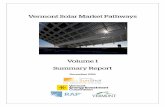 Vermont Solar Market Pathways - Vermont Energy Investment ... · The Vermont Solar Market Pathways project began in late 2014 and will continue through the end of 2017. It is funded