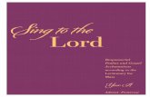 Sing to the Lord - Amazon S3...b b b b b b œ œ œ œ œ ‰ j œ house of the Lord.” And œ. œ œ œ œ œ œ com pact u ni ty. œ œ œ œ ˙ name of the Lord. œ œ ˙ Œ per!