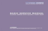 BASIC SERVICE MANUAL - Stennerstenner.com/wp-content/uploads/2014/05/BSME.pdf · The beveled end of the 1/4" ferrule should face the tube fitting and the suction and discharge lines