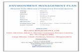 ENVIRONMENT MANAGEMENT PLAN · #501, 5th Floor, Block-C, Nirvana Courtyard, Nirvana Country, Sec- 50, Gurgaon (HR) Camp- Bhonti, Tehsil- Pichhore, District- Shivpuri,(M.P) Prepared