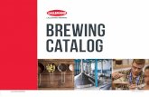 BREWING CATALOG€¦ · THE SIEBEL INSTITUTE OF TECHNOLOGY IS AN INTERNATIONALLY RECOGNIZED BREWING INDUSTRY EDUCATION AND SERVICE PROVIDER. Founded in 1872 by Dr. J. E. Siebel.,