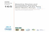 Paper Baseline Review and Ecosystem Services 165 ... · Baseline Review and Ecosystem Services Assessment of the Tana River Basin, Kenya Tracy Baker, Jeremiah Kiptala, Lydia Olaka,