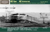 The Timescdn.timetable.org.au/thetimes201604issue.pdf · 2016-08-27 · The Times April 2016 7 the stuff of legend. The WTT for this train appears on our page 8. In all of this, the
