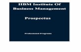 Prospectus - IIBM Six Sigma · Lean Management Training is ideal for anyone looking to provide valuable contribution through Lean Enterprise management, Lean product development,