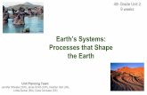 the Earth Processes that Shape Earth’s Systems: 4th Grade ...cloud.rpsar.net/edocs/Science/Grade 4/ARSS_Unit_2... · Earthquakes can happen on the part of Earth’s crust we call