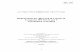 AUTOMOTIVE INDUSTRY STANDARD · 2019-11-27 · AIS-150 I AUTOMOTIVE INDUSTRY STANDARD Requirements for Approval of Vehicles of Categories M2, M3, N and T with Regard to Braking PRINTED