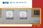 Fiberglass Door Oﬀering · Fiberglass Exterior Door. These doors are built to last. You can count on them to enhance your home for many years. Because at JELD-WEN, we always make