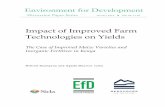 Environment for Development · countries such as the United States that have fully adopted high yielding varieties (HYV), (Dorfman 1996). In spite of the higher productivity of certified
