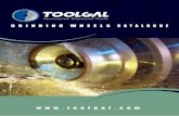 GRINDING WHEELS CATALOGUE · Grinding Wheels for hard metal and steel tools industry. Toolgal Diamond Wheels is an experienced manufacturer of High Quality Diamond and Borazon grinding