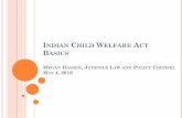 Indian Child Welfare Act Basics · An Indian person who has legal custody of an Indian child under tribal law or custom or under State law; or to whom temporary physical care, ...