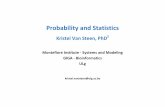 Probability and Statistics - Montefiore Institutekvansteen/MATH0008-2... · Probability and Statistics Kristel Van Steen, PhD2 Montefiore Institute - Systems and Modeling ... kristel.vansteen@ulg.ac.be.