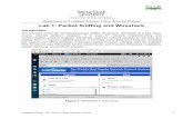 Lab 1: Packet Sniffing and Wireshark - Wayne State University · 2017-01-09 · Fengwei Zhang - CSC Course: Cyber Security Practice 6 Starting Wireshark When you run the Wireshark
