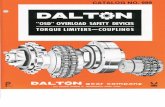 NO. 989 DALTON...2 dedicated to precision manufacturing of gears, sprockets, couplings, torque limiters, speed reducers and gearmotors Since 1955 Dalton has developed from a small