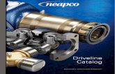 Neapco Driveline & Axle Parts Catalog...cardan universal joint replacement shafts for the early failures experienced with 6-ball constant velocity-style high-speed propshafts. Specialty