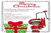 Christmas-Themed Speech Therapy WorksheetsChristmas-Themed Speech Therapy Worksheets Includes: Articulation Practice for /s/,/r/,/l/ Reindeer, Stocking, stories for auditory/reading