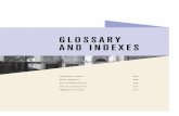 GLOSSARy AND INDEXES · , below is the compliance index providing a page reference for the location of each item.
