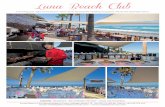 Luna Beach Club · une Beach Club BenalenaCa laa an l al enunebeachclubc unebeachclubc Luna Beach Club A stunning spot, right on the beach. ideal venue for bespoke wedding receptions.