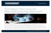Complex Structural Manufacturing ServicesComplex Structural Manufacturing Services Design, repair, maintenance, and modifications Oceaneering® Marine Services Division (MSD) Manufacturing