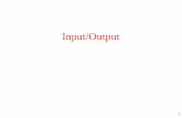 Input/Output - Sabancı Üniversitesipeople.sabanciuniv.edu/ysaygin/documents/lectures/CS307... · 2013-12-17 · An input operation using interrupts 1. The application process requests