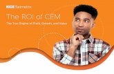 The ROI of CEMSuccess with customer experience management requires the five essential elements shown here. Focusing the business on customer experience requires an operational and