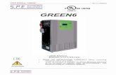 -minolta--20150211084233 - FSIP Users Manual.pdf · 2019-12-06 · USER MANUAL "GREEN6" CONNECTION TO MAINS Rev 0 17/06/2014 The charger UL-listed, is manufactured without charging
