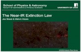 The Near-IR Extinction Law · Joe Stead & Melvin Hoare UKIDSS Galactic Plane Survey. Reddening in a colour-colour diagram • Traditionally, reddening is represented as a straight