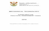 MECHANICAL TECHNOLOGY · 2019-09-23 · Mechanical Technology learner in the broadest sense. A nations true wealth is in its ' manpower and education should aim to develop the talents
