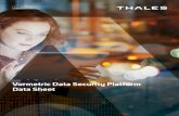 thalesgroup - Thales eSecurity · Vormetric Protection for Teradata Database. Makes it fast and efficient to employ robust data-at-rest security capabilities in your Teradata environments.