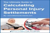 The Ultimate Guide to Calculating Personal Injury Settlements...The Ultimate Guide to Calculating Personal Injury Settlements 6 I may not have earned a law degree but I now had a clear