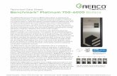 Technical Data Sheet Benchmark® Platinum 750-6000 Boilers · 2019-05-12 · Technical Data Sheet. Benchmark® Platinum 750-6000 Boilers. The AERCO Benchmark Platinum (BMK) Water