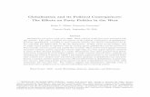 Globalization and its Political Consequences: The E ects ... · Second, I ask whether certain types of parties, especially extremist ones, have gained vote share as globalization
