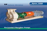Horizontal Fiberglass Pumps - Total Equipment CompanyANSI/ASME SPECIFICATION B73.1 B ULLETIN 15B1 Horizontal Fiberglass Pumps. FYBROC – THE LEADER IN CORROSION-RESISTANT FIBERGLASS