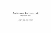 Antenner for mottak for mottak LA2T 22-01-2019.pdfWullenweber AN/FLR-9 Army/Air Force, AN/FLR-10 Navy, • The antenna array is composed of three concentric rings of antenna elements.