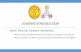 SANDWICH PRODUCTION - GD.findi · 2018-08-30 · sandwich production assoc.prof.dr.chawalit jeenanunta head of center for demonstration and technology transfer of industry 4.0 head