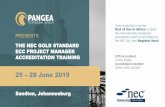 Presents The NEC Gold Standard ECC Project Manager ... · ECC Project Manager, and entry onto the Register for Accredited NEC Professionals, held by the Institution of Civil Engineers