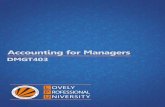 Accounting for Managers - LPU Distance Education (LPUDE)ebooks.lpude.in/management/mba/term_1/DMGT403_ACCOUNTING_FOR_MANAGERS.pdfAccounting for Managers Objectives: To impart knowledge