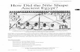 The Nile DBQ · The Nile & Ancient Egypt Mini-Q How Did the Nile Shape Ancient Egypt? A wall painting from the tomb of Sennefer, mayor of Thebes and Overseer of the Royal Gardens