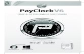 PayClock Version 6 - Lathem · PayClock Additional User ( Client ) Install - Page 1 0 PayClock Version 6 is by default set up with a single user license. The Client Install is optional