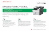 imageRUNNER ADVANCE 4500i II Series Brochure · 2018-07-25 · COST MANAGEMENT • Track and assess print, copy, scan, and fax usage and allocate costs to departments or projects.