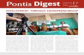 Pontis Digest 2015 - nadaciapontis.sk Digest 2015-07 EN.pdf · amazing partnership with iHub who conduct outreach programs in our school. Essentially, Sote ICT is bringing the start-up