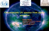 Characteristic UV spectra from stellar accretion · Characteristic UV spectra from stellar accretion Fabio Reale Dipartimento di Fisica e Chimica Universita` di Palermo fabio.reale@unipa.it