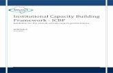 Institutional Capacity Building Framework - ICBF 2018-08-27 · Page 2 2 Institutional Capacity Building Framework - ICBF The ICBF is primarily a tool for the SAI to support its endeavors