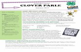 Avoyelles Parish CLOVER PARLE...CLOVER PARLE January 2019 ... G. Agriculture-includes agriculture equipment, livestock, aspects of farming , crops. H. Avoyelles Parish-pictures of