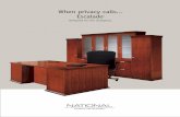 When privacy calls Escalade - Warner-BoydTraditional, classic -- timeless aesthetics. Features to meet contemporary needs. Reflect is capable of many solutions in private offices or